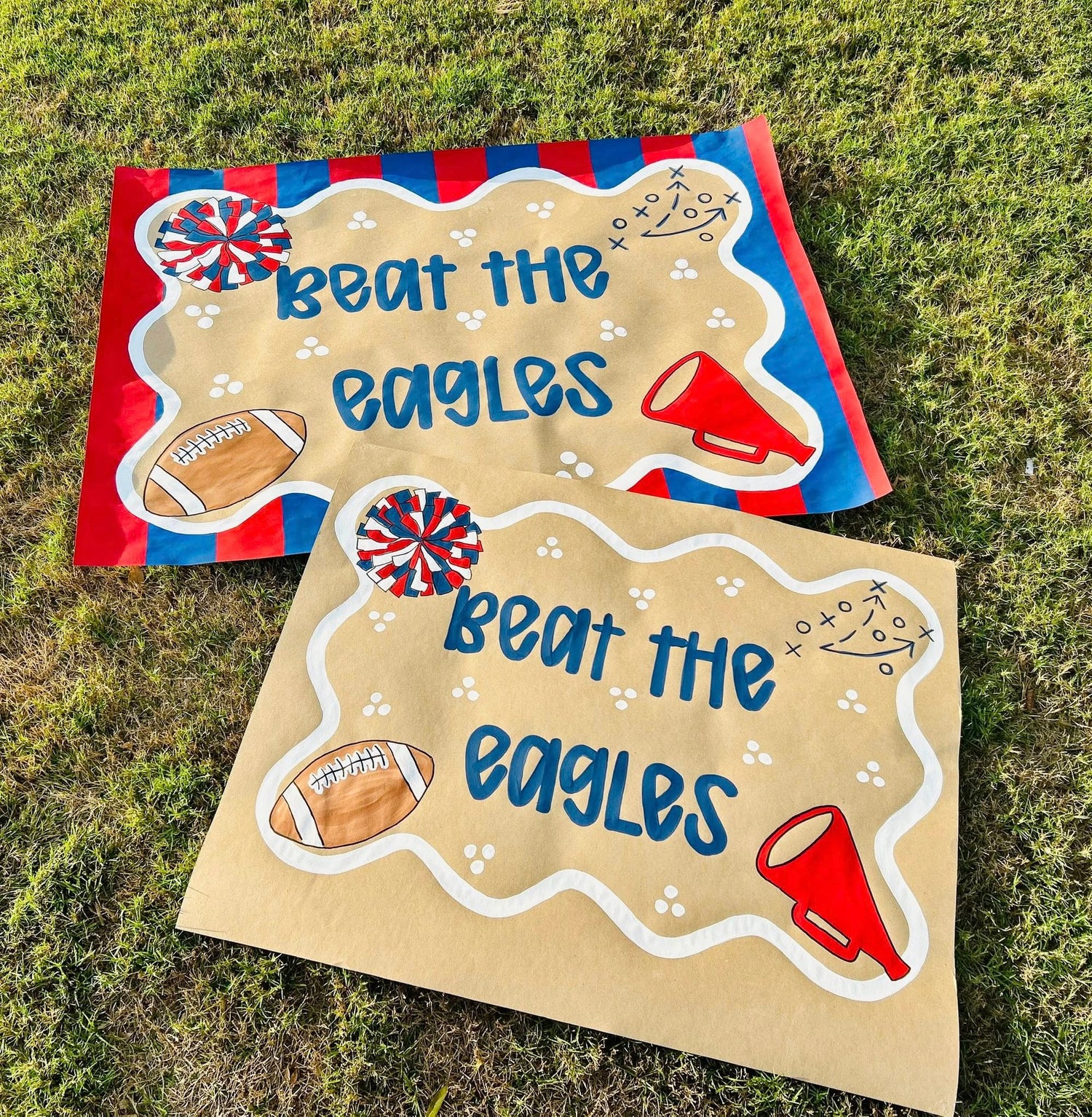 Custom Homecoming Banner Set